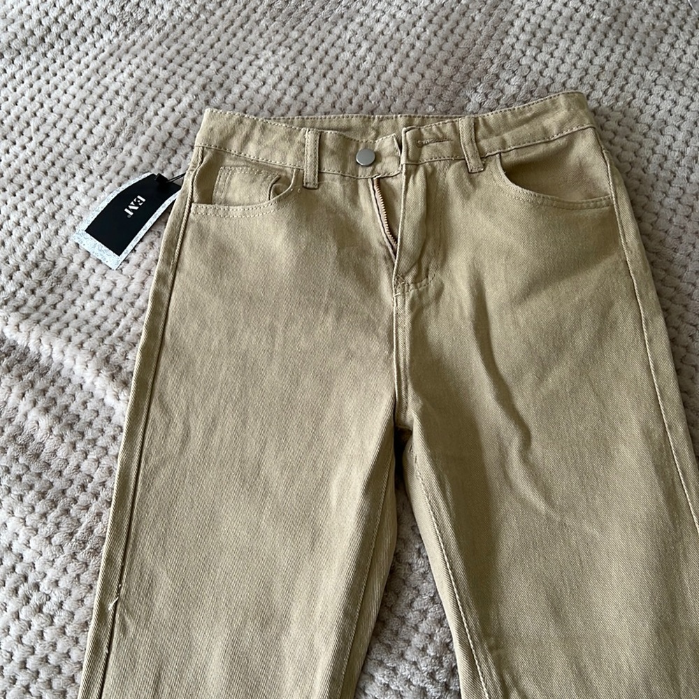 Emmiol khaki pants (brand new w tags)